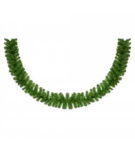 Guirnalda de Navidad, Espumillón Verde, PVC y Polietileno, 5m, Verde Oscuro, Decoración Navidad