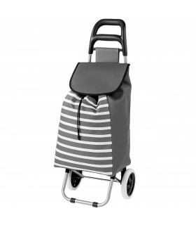 Carro de la Compra, 2 Ruedas, Metal, Plástico y Poliéster, Máx 20 Kg,  35.5x94x28, 33L