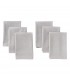 Juego de 6 Servilletas, Material Algodón, Forma Cuadrado