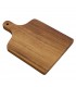 Tabla Cortar Cocina, Madera de Acacia Natural, Marrón, 33x20.5x1.5 cm | Duradera y Resistente | Asa Incorporada