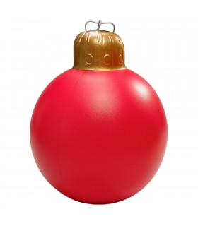 Bola Inflable de Navidad Gigante, PVC, Decoracion Navidad, Resistente e Impermeable