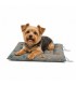 Cama de Viaje Enrollable para Perros, Diseño Camino de Santiago, Asas Elásticas, Algodón y Poliéster