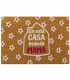 Felpudo de Entrada 70x40 cm, Diseño en Esta Casa Manda Mamá, Fibra de Coco Natural y PVC, Antideslizante