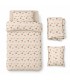Funda Nórdica Estampada, Cama de 90 cm, 150x200 cm, Funda de Almohada 45x75 cm, 100% Algodón