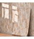 Panel Decorativo 3D Autoadhesivo Imitación Natural, 70x77 cm, Grosor 3,5 mm, Impermeable, Revestimiento Paredes y Superficies