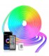 Tira LED Neón Inteligente RGB, Control por Segmentos DIY, App y Mando a Distancia, Sincronización Música, Impermeable